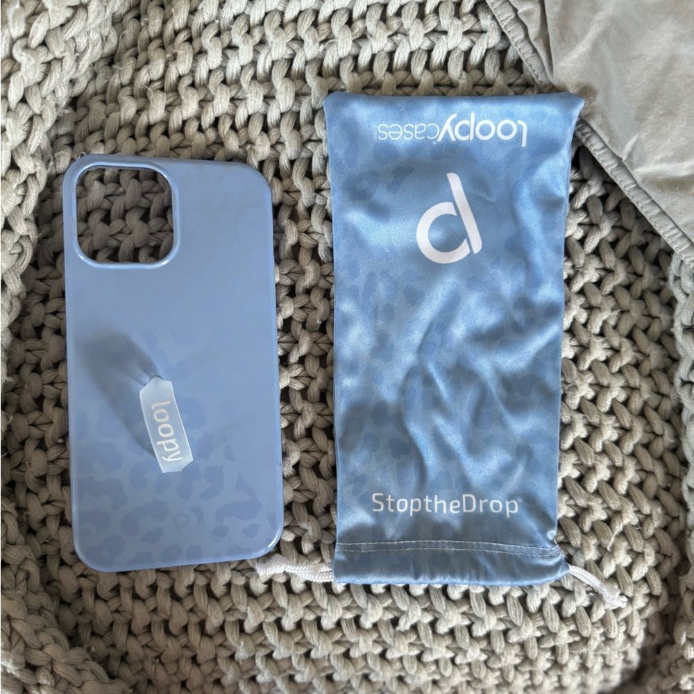 Leopard Periwinkle Loopy Case